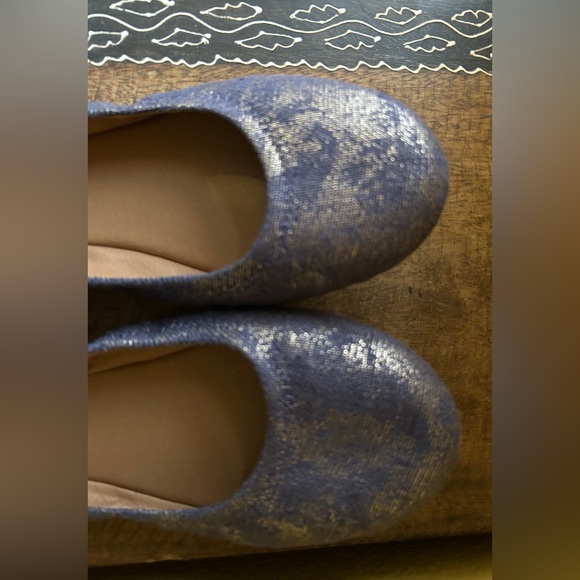NEW Women’s Lucky Brand ballet shoes - purple with a goldish accent - size 11 - Picture 12 of 15